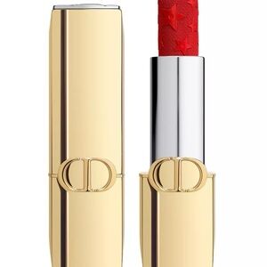 Dior Rouge Gold Lipstick 999 — Limited Edition - Red Satin Finish